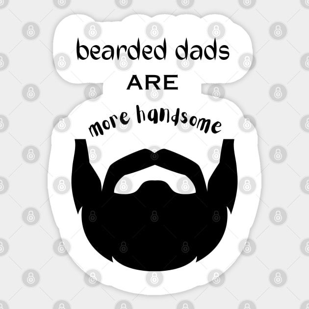 BEARDY DADDY Sticker by Profound Prints